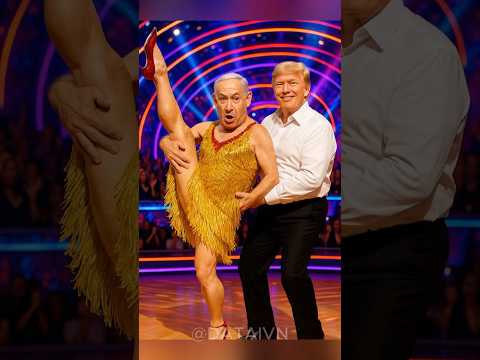 Donald trump and Netanyahu are the most talented dancers in the world #  #alikhamenei