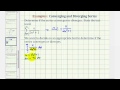 Convergence and Divergence of Series