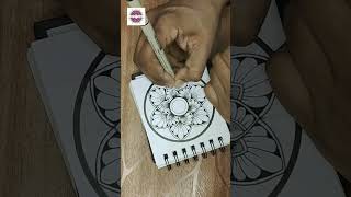 || Mandala Art|| #shorts #treding #art #mandala #mandalaart  #zentanglemandala #drawing