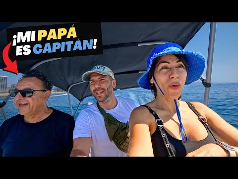 Mi PAPÁ me lleva a Barcelona por el MAR - No fue como pensaba 💦 #barcelona