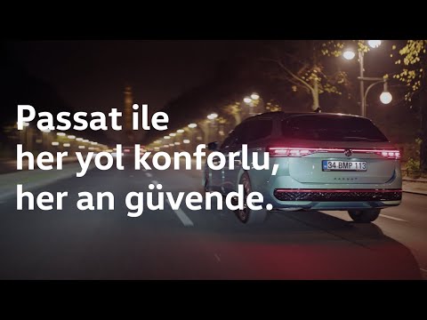 Passat ile her yol konforlu, her an güvende.