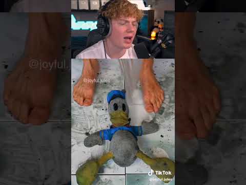 ¡Limpiando el pato Donald! ?