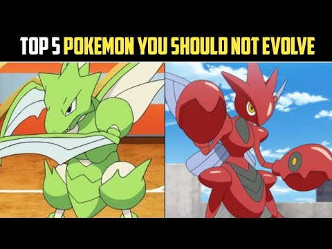 Top 5 Pokemons You Should Not Evolve | Top 5 Pokemon Stronger than Their Evolution | Hindi |