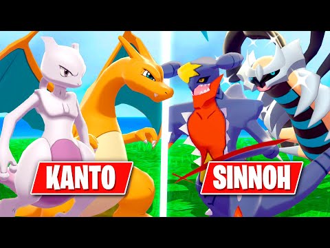 ENFRENTÉ a los POKÉMON de KANTO vs SINNOH ❗