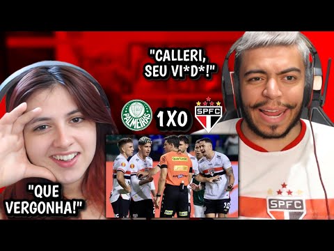 R0UB0!!! REACT PALMEIRAS 1X0 SÃO PAULO | SEMI FINAL PAULISTÃO 2025