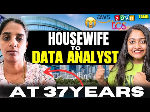 Shocked😳Zero Coding🤯HouseWife to Data Analyst at 37Years🤯🔴