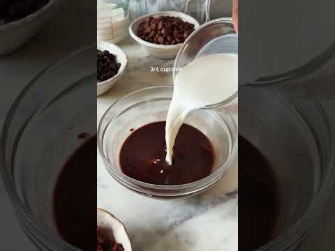 *NO OVEN* KATORI BROWNIES #shorts