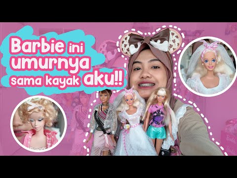 Unboxing Barbie Vintage 30 Tahun Beli di Jepang + Tunjukkin Semua Koleksi Barbie Vintage | Asakecil