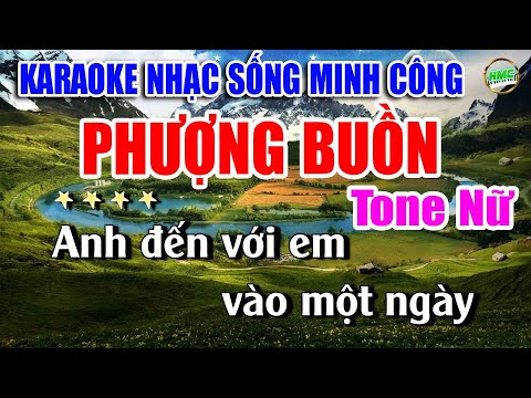 Karaoke Nhạc Sống Tone Nữ Dễ Hát | Chọn Lọc Nhạc Trữ Tình BOLERO – PHƯỢNG BUỒN