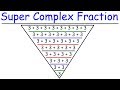Simplifying Complex Fractions and Operations