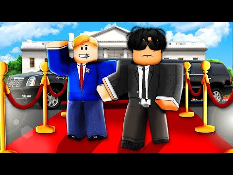 JE SUIS DEVENU lE GARDE DU CORPS DU PRÉSIDENT BROOKHAVEN, ROBLOX !