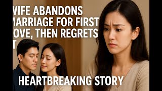 Wife Abandons Marriage for First Love, Then Regrets It | Heartbreaking Story (720P HD)