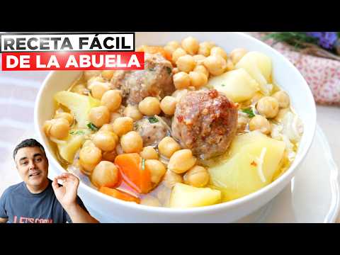 El COCIDO de la ABUELA Más Fácil y Delicioso ¡EN 20 MINUTOS!  (Sano y Barato)