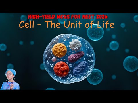 High-Yield MCQs for NEET 2026 | Cell – The Unit of Life | by Shiksha House