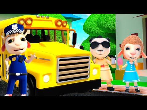 Safe Behavior on the Bus | Cartoon for Kids | Dolly and Friends - Thailand