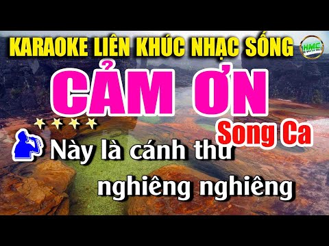 Karaoke Liên Khúc Nhạc Trữ Tình Song Ca Dễ Hát | Bolero Nhạc Xưa Bất Hủ | CẢM ƠN