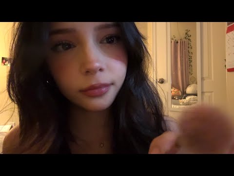 asmr doing your makeup