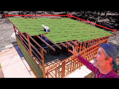 Solo Roof Sheathing For POLE BARN / NOT so TINY HOUSE