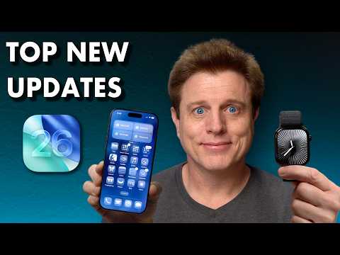BEST New Features for iPhone, iPad, Mac & Apple Watch! (OS 26 Updates)