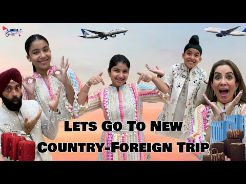 Let’s Go To New Country - Foreign Trip | RS 1313 VLOGS | Ramneek Singh 1313