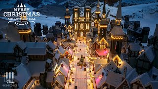 Ambiente navideño en Joan Town - Música Navideña Instrumental Relajante 2025