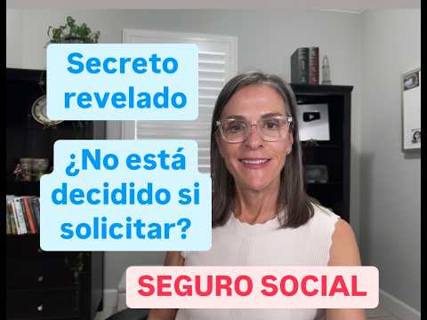 Un secreto para los que no están decidido si solicitar o no