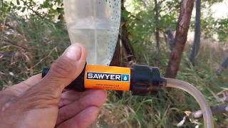 LifeStraw Peak Series vs. Always Ants "gear hack" gravity filters 1L speed test - Always Ants