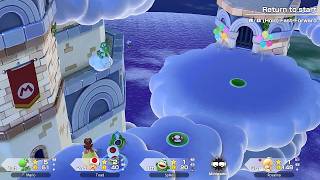 Super Mario Party Jamboree #447 Mario's Rainbow Castle Yoshi vs Rosalina vs Spike vs Toad