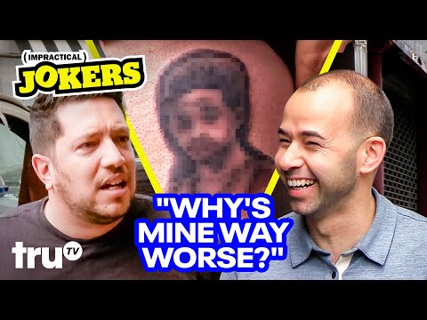 The Permanent Punishment: Sal, Murr, and Q Get Tattoos (Clip) | Impractical Jokers | truTV