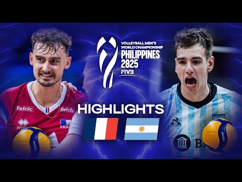 France 🇫🇷 vs. Argentina 🇦🇷 - Highlights | Men