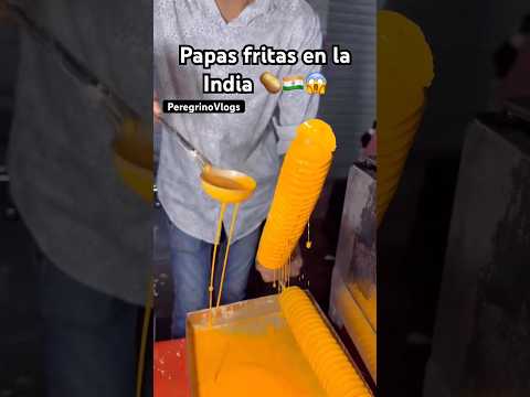 Mi Primer día de Turista en India comiendo las mejores Papas frita 🥔😱😩🇮🇳
