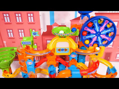 VTech रंगीन संगमरमर की भूलभुलैया के साथ बच्चों के लिए खिलौना सीखने का वीडियो!