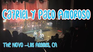 Ca7riel y Paco amoroso at the Novo