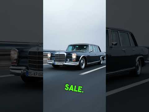 Инфляция и олдтаймер Mercedes W100 600