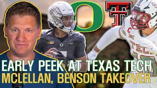 Early PEEK at Texas Tech MATCHUP | JMU HOLY WALLOWA Awards | Let McClellan and Benson TAKE OVER!