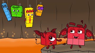 It turns out you are the mastermind behind all this, NB 9 - Numberblocks fanmade coloring story