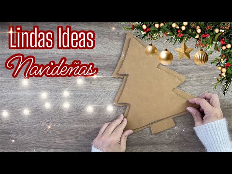 3 Ideas Navideñas🎄/ Hermosas Manualidades para Decorar/ Diy Christmas / Artesanato Natalino