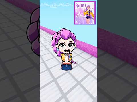 POV The Challenge of Transforming into Rumi | Kpop Demon Hunters #kpopdemonhunters