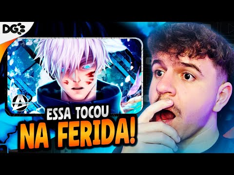 REACT ♪ Desabafo: Satoru Gojo | Últimas Palavras | Feat: ‪Gabriel Rodrigues | AniRap // oh Dog!