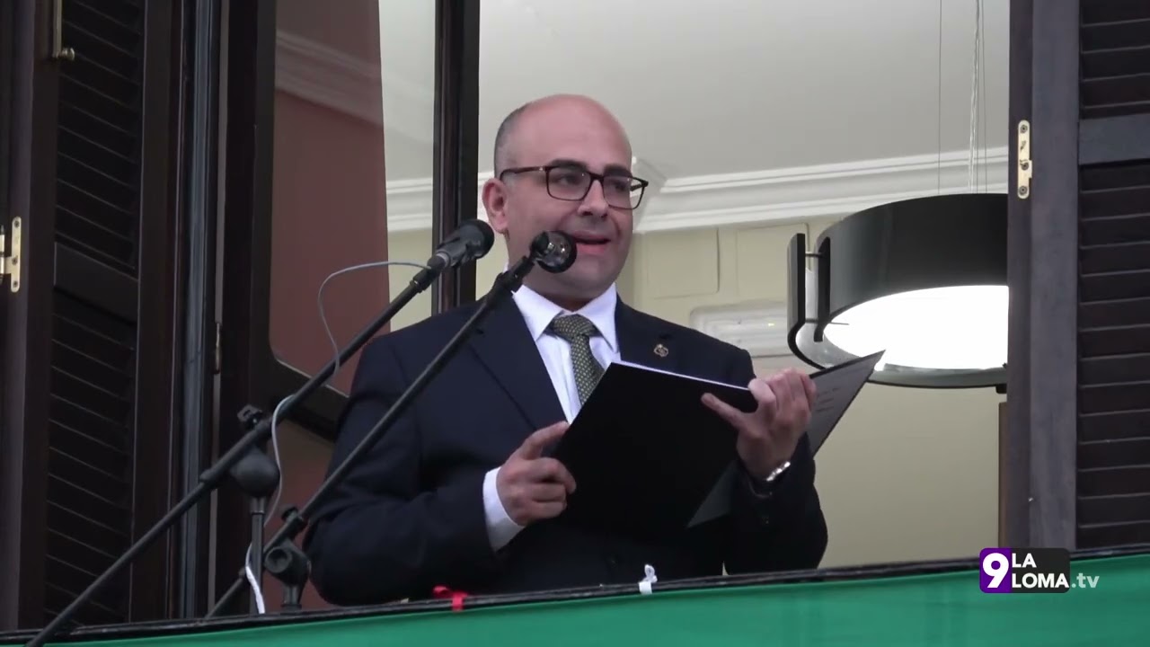 Feria de Ibros 2025 · Pregón de Fiestas a cargo de Juan José Tribaldos