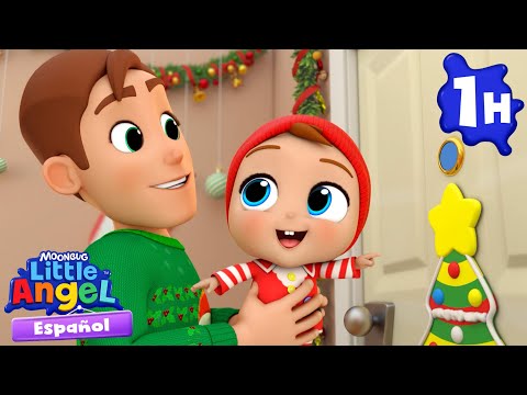 ¿Quién está en la puerta?🎅| Caricaturas infantiles | Moonbug en Español - Little Angel