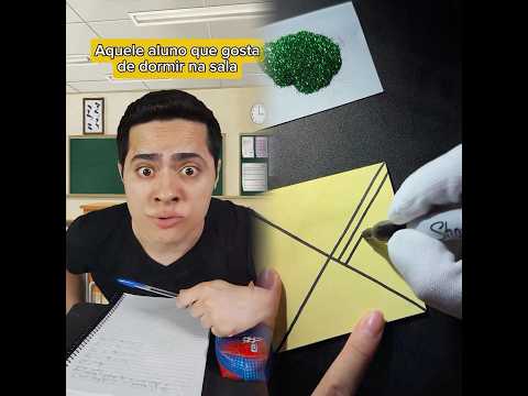 Escola 108 | Aquele aluno que gosta de dormir na sala 😂 #asmrbrasil #asmrpov #povasmr #pov
