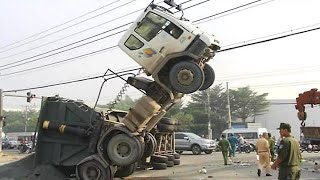 Worst Dangerous Excavator, Truck & Car Operator Fails | Fastest Heavy Equipment Skill A Compilation.