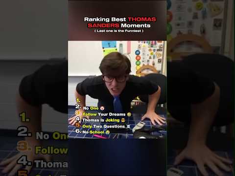 Ranking Thomas Sanders FUNNIEST  Moments 😭