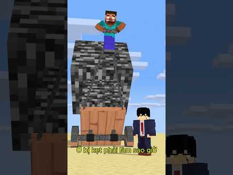 Giúp herobrine lấy tiền chữa bệnh cho mẹ #shorts #minecraft #steve #herobrine
