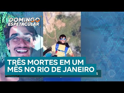 Empresário morre durante salto de paraquedas na praia da Barra da Tijuca, no Rio