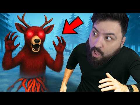 NUNCA FIQUE 99 NOITES NA FLORESTA SOZINHO do ROBLOX... POR FAVOR !! (HORROR GAME) 🔦 🔦