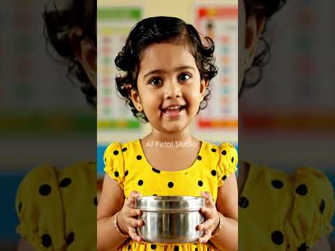 Kerala Baby Brings Anganwadi Upma for Her Lazy Uncle 😂🍛| Baby’s Anganwadi Upma Mission for Uncle