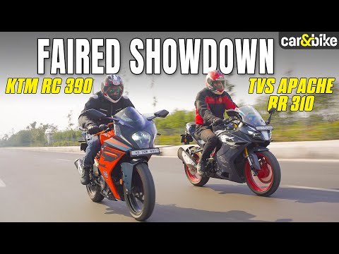 2024 TVS APACHE RR 310 Vs KTM RC 390: GLOVES OUT!