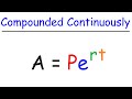 Investment Doubling and Continuous Compounding